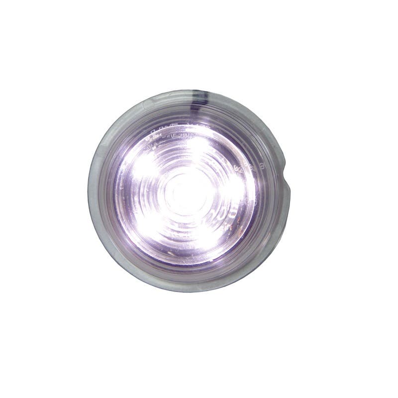 Viking Posisjonslys hvit LED Klar Linse