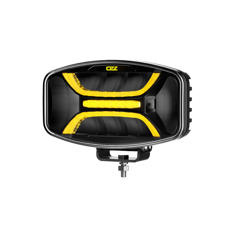 Ozz XO1 P LED Ekstralys Oval Svart