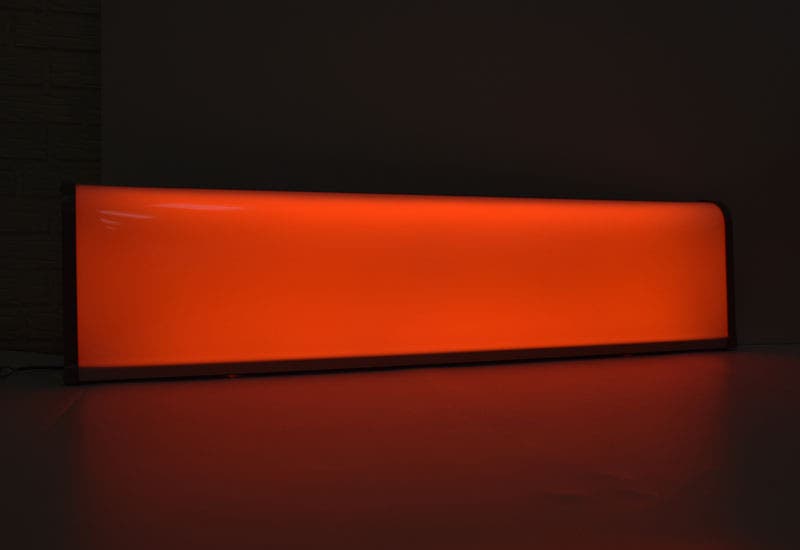 24V oransje LED-innsats for lysskilt Aeroslim, Aerosign, Classicsign 140 & 150cm