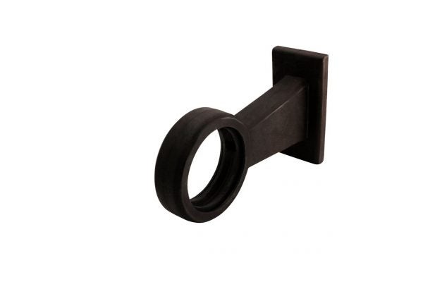 Gummiarm Rett 165mm
