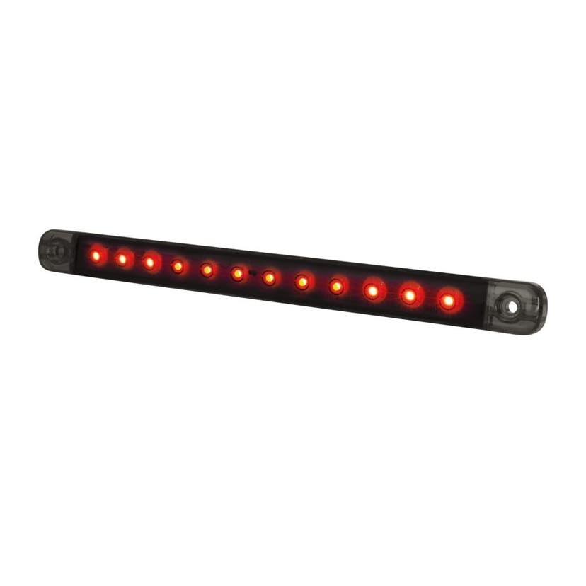 Dark Knight Slim Bak/Bremse LED Rød