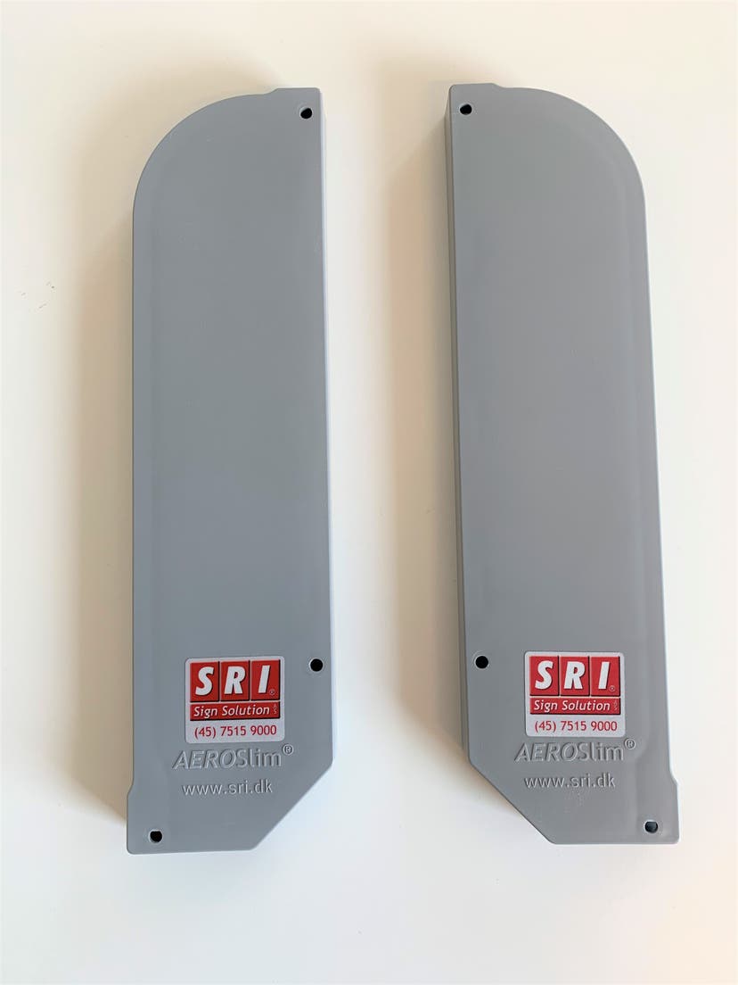 Sidedel for AeroSlim 20cm (par)