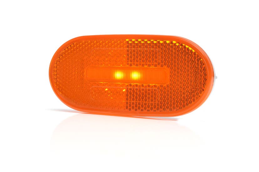 Sidemarkør Oransje LED