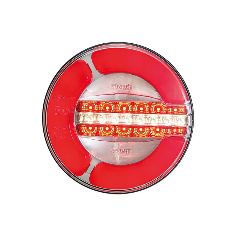 Baklys LED 3 kammer 12-24V Pos/Bak/Dim