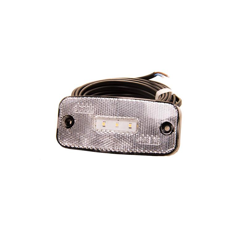 Posisjonslys Hvit LED 10m Kabel