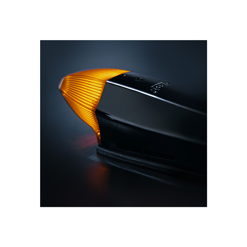 Torpedolampe Black Bullet med blitslys