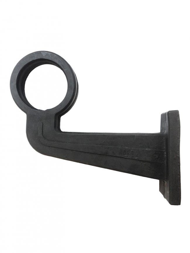 Lang vinklet gummiarm for hammer