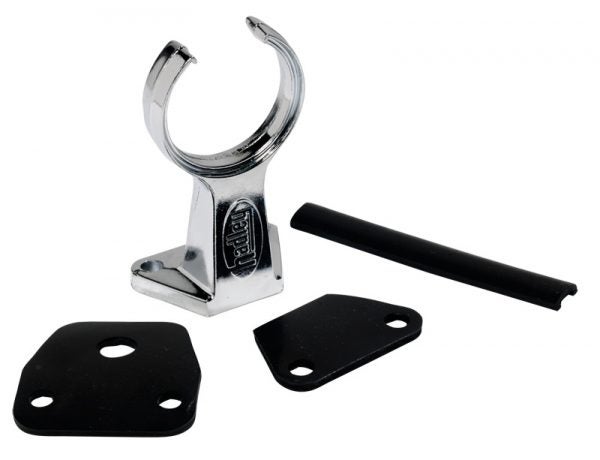Hadley fot/brakett 9,3cm Sink/Krom