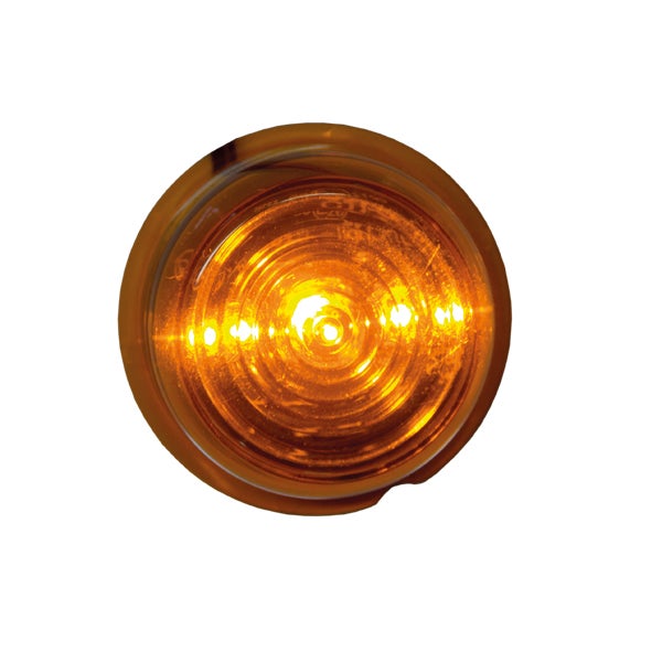 Viking Sidemarkør Oransje LED Rett Linje Oransje Linse