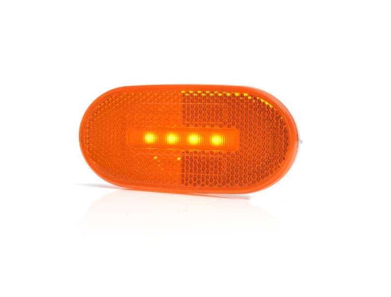 Sidemarkør Oransje LED