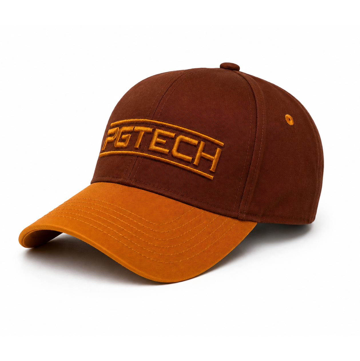 Pgtech Baseball Cap Brun/Gul