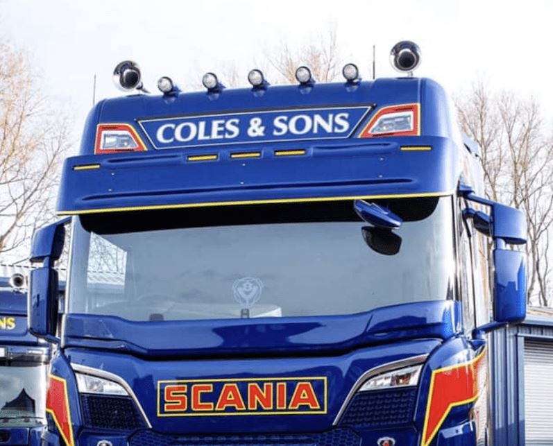Solskjerming '143' til Scania Nextgen
