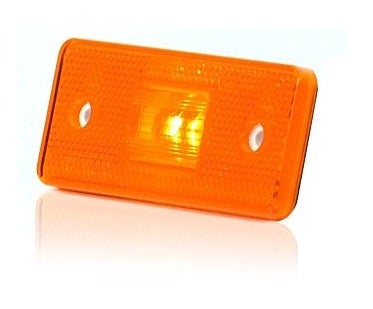 Sidemerking Oransje LED med Refleks