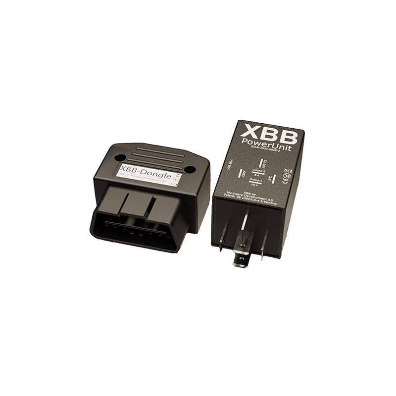 XBB OBD2 Sett, XBB Dongle® og XBB Powerunit®