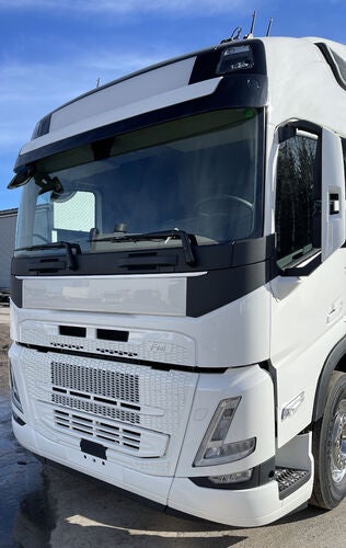Frontplast/Skilt for montering foran Volvo FM5/FMX