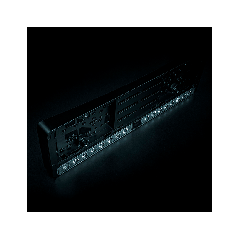 Nuuk E-Line DUO DK LED-rampe for Registreringsskilt