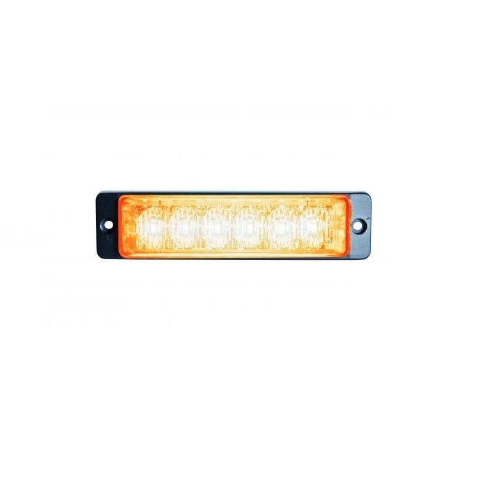Blitslys 6x3w LED