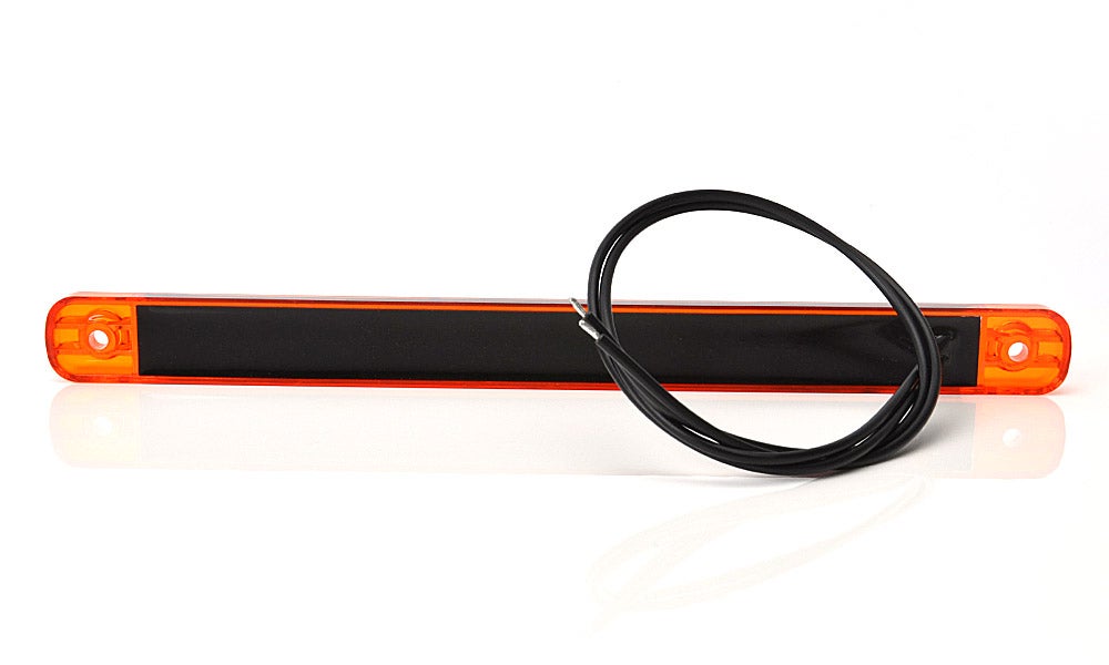 Sidemarkering Smal Oransje LED Oransje Linse