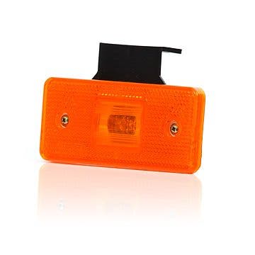 Sidemerking Oransje LED inkl. festebraketter