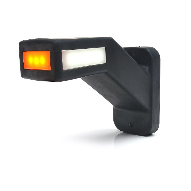 Gummiarm Neon Midt Høyre Hvit / Rød / Oransje