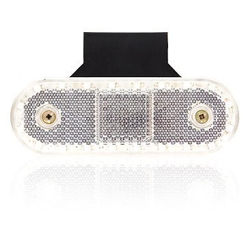 Posisjonslys Hvit LED med Refleks inkl. Vinkelbrakett