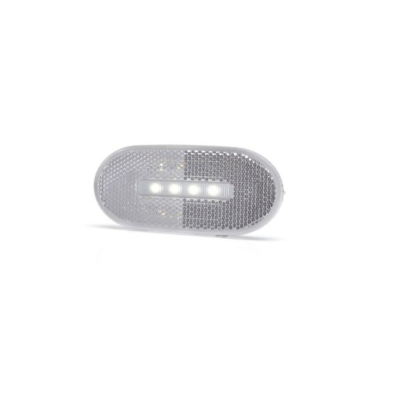 Posisjonslys Hvit LED med Refleks